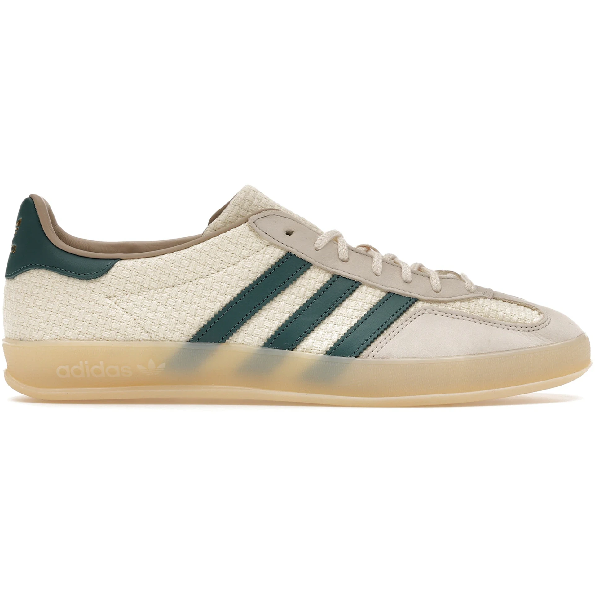 adidas Gazelle Indoor Cream White Preloved Teal 1 adidas Gazelle Indoor Cream White Preloved Teal