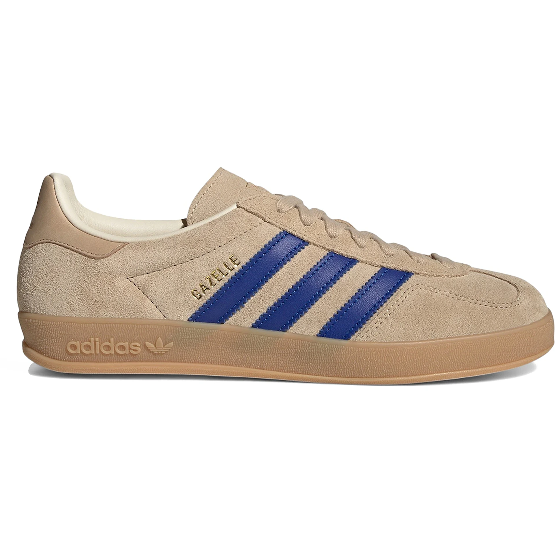 adidas Gazelle Indoor Magic Beige Royal Blue 1 adidas Gazelle Indoor Magic Beige Royal Blue