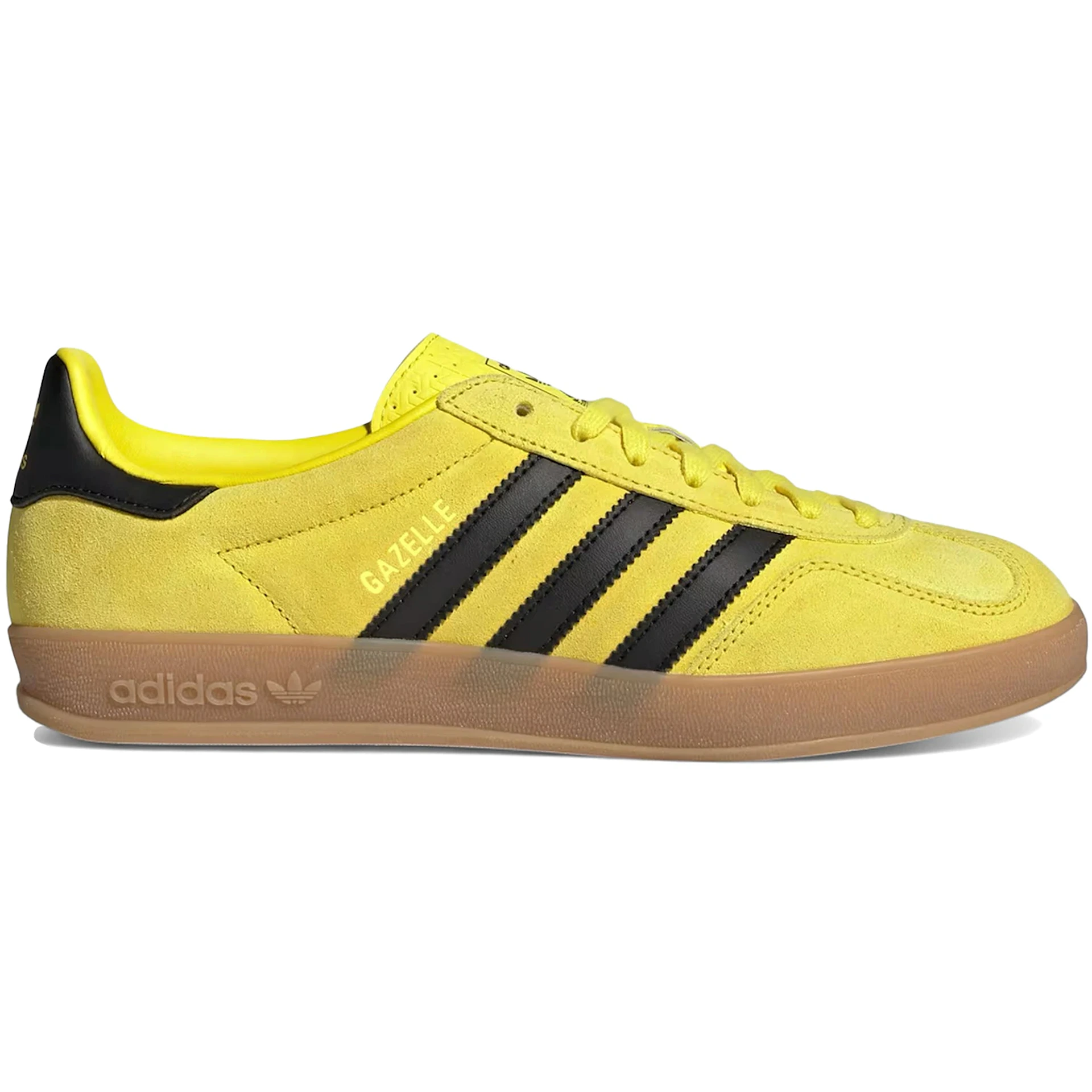 adidas Gazelle Indoor Shock Yellow Black 1 adidas Gazelle Indoor Shock Yellow Black
