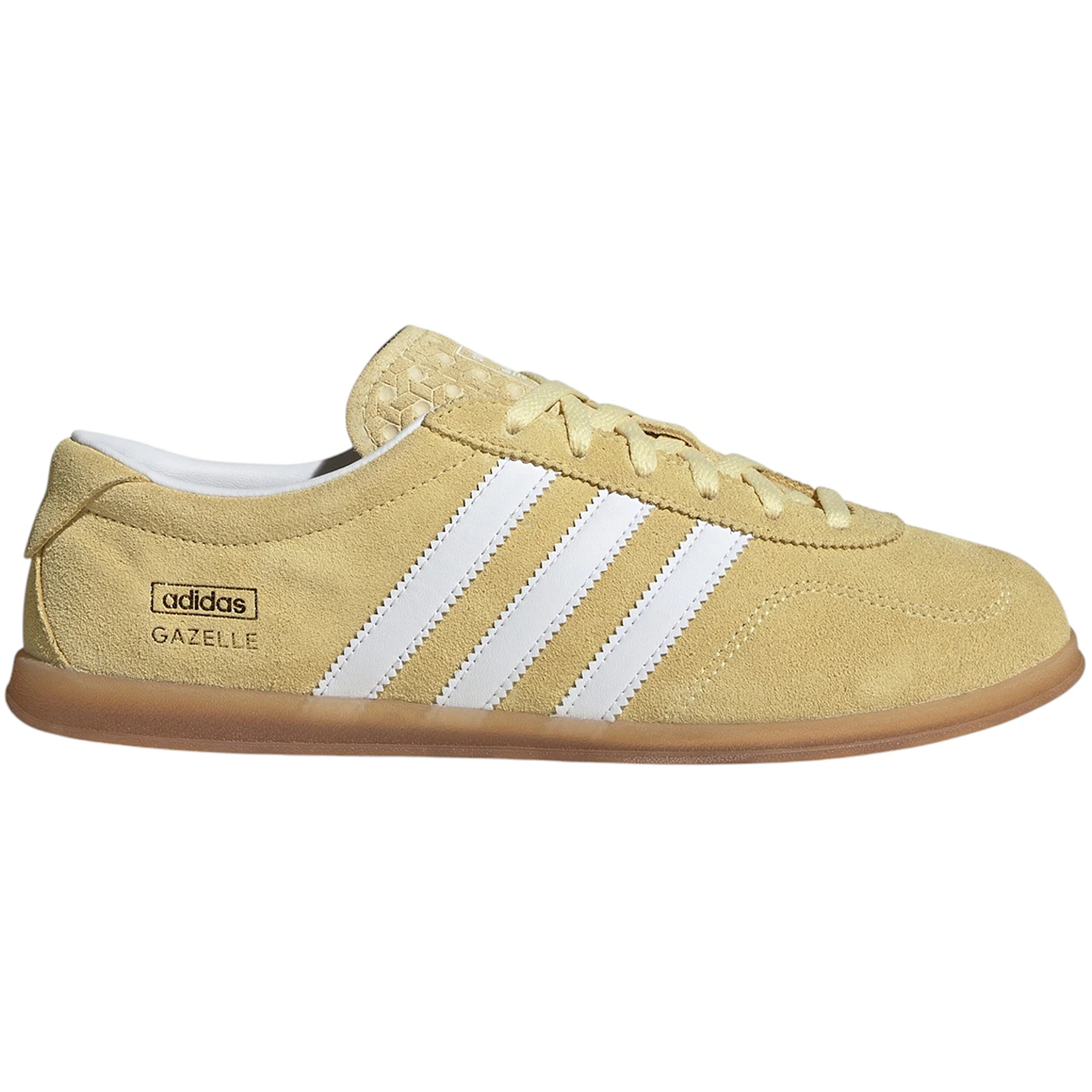 adidas Gazelle Lo Pro Almost Yellow Cloud White Gum (Womens) 1 adidas Gazelle Lo Pro Almost Yellow Cloud White Gum Womens
