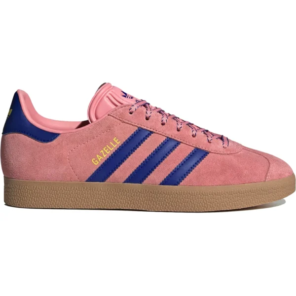 adidas Gazelle Semi Pink Spark Lucid Blue Pure Sulfur (Womens)