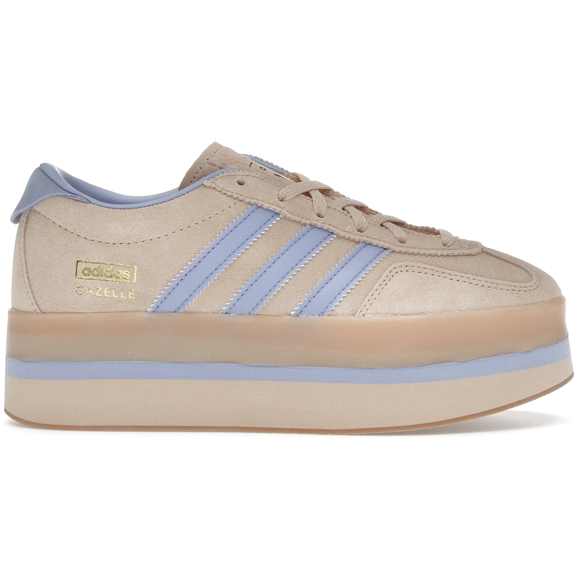 adidas Gazelle Stack Halo Blue Gum (Womens) 2 adidas Gazelle Stack Halo Blue Gum Womens