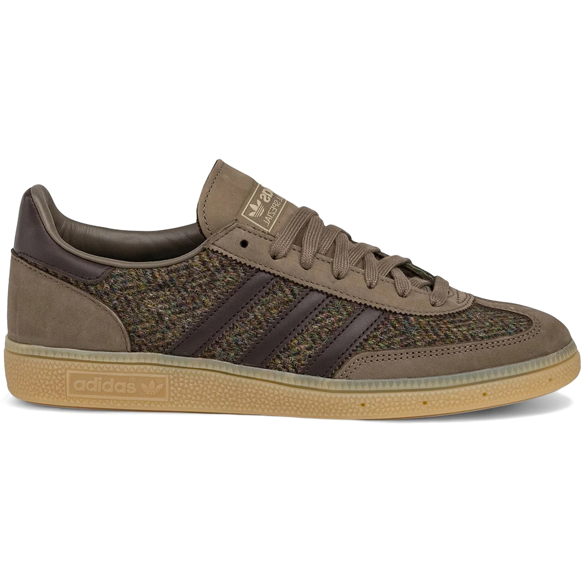 adidas Handball Spezial Harris Tweed Aurora Coffee 2 adidas Handball Spezial Harris Tweed Aurora Coffee
