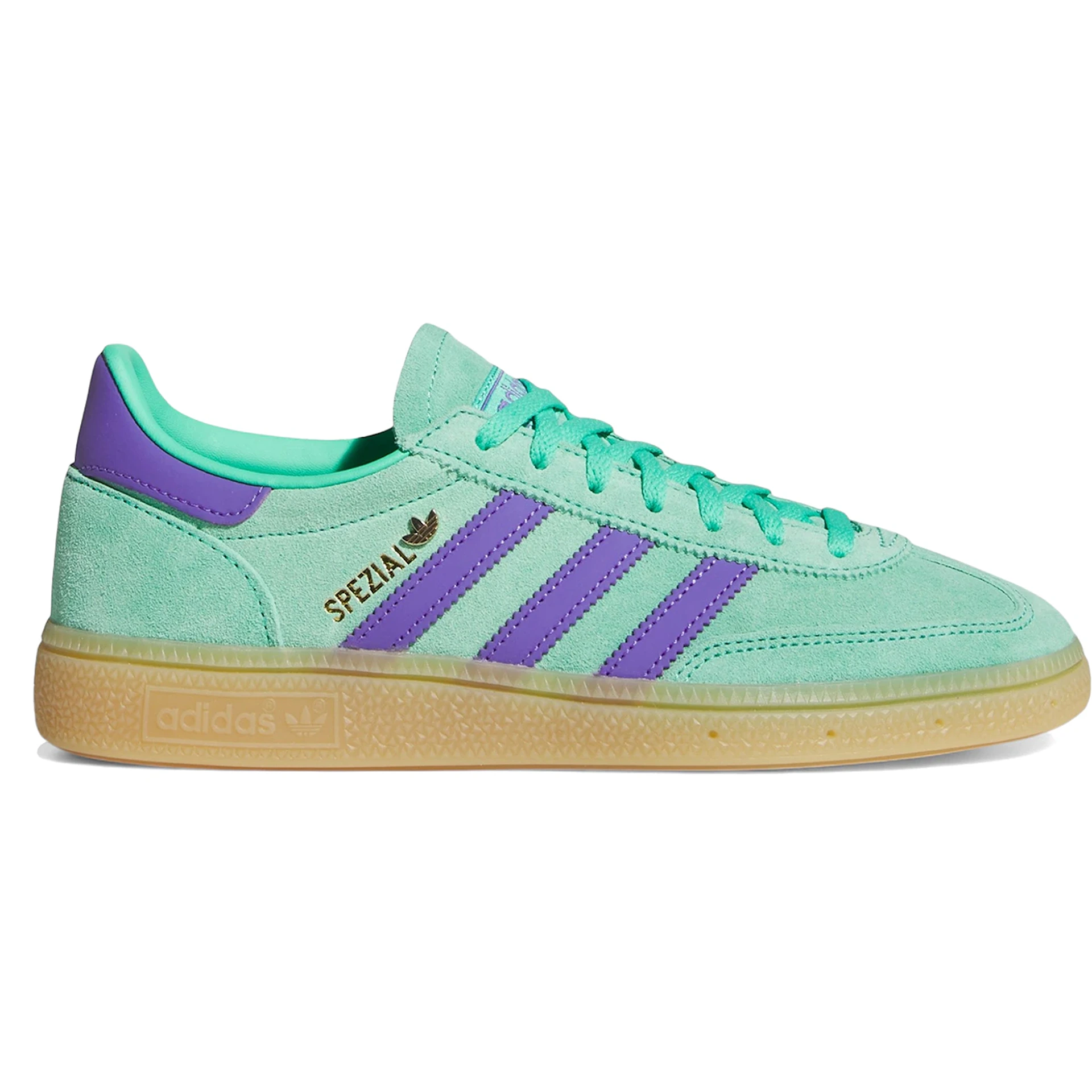 adidas Handball Spezial Hi-Res Green Purple Rush (Womens) 1 adidas Handball Spezial Hi Res Green Purple Rush Womens