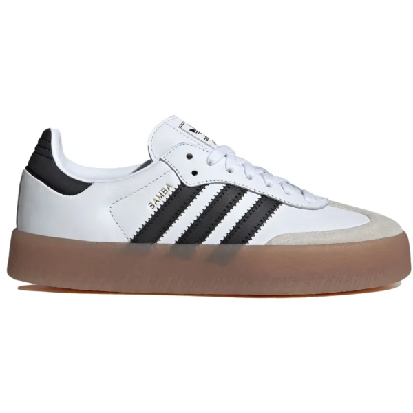 adidas Sambae Cloud White Metallic Gold (Womens)