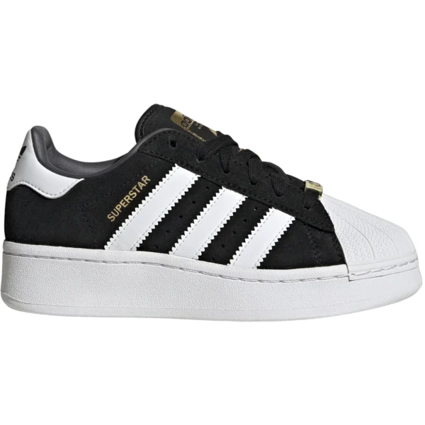 adidas Superstar XLG Core Black Cloud White Grey (GS)
