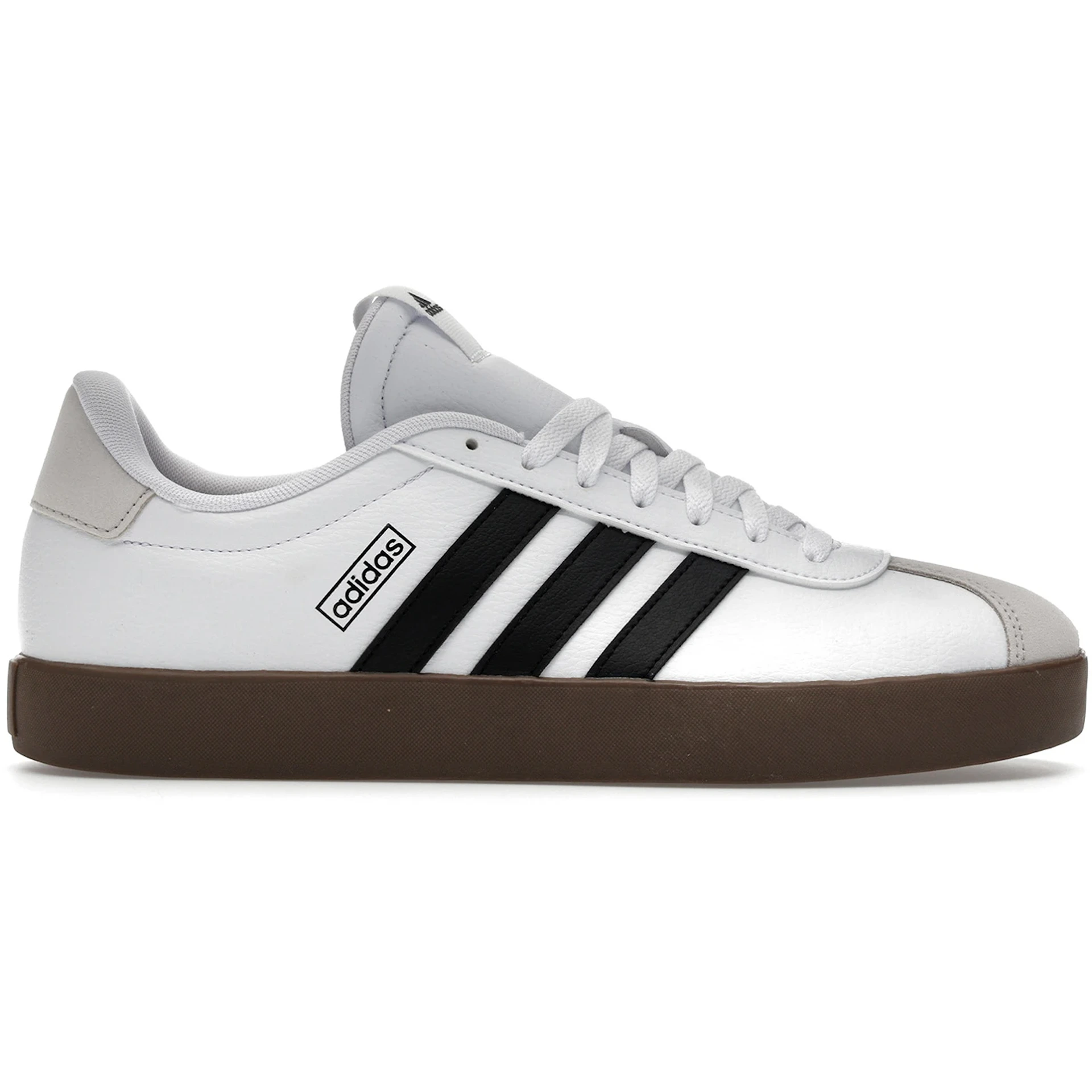adidas VL Court 3.0 Cloud White Core Black Grey One (Womens) 2 adidas VL Court 30 Cloud White Core Black Grey One Womens 1