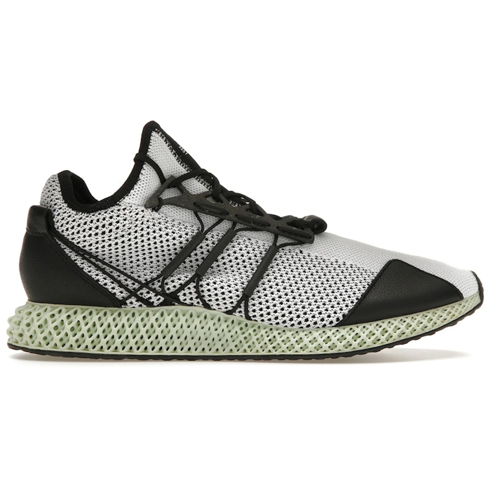 adidas Y-3 Runner 4D Black White 1 adidas Y 3 Runner 4D Black White