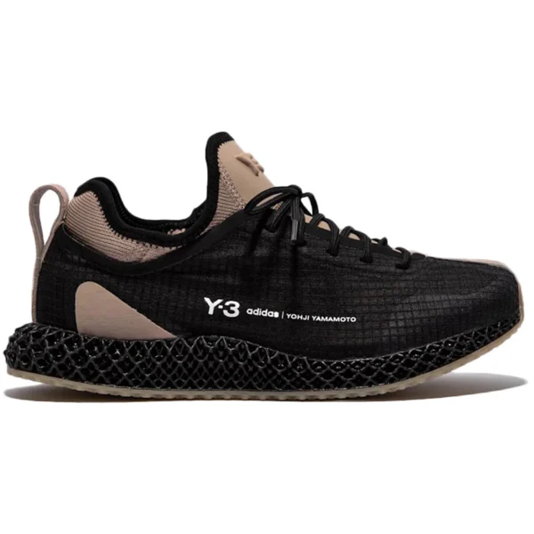 adidas Y-3 Runner 4D IO Black Trace Khaki