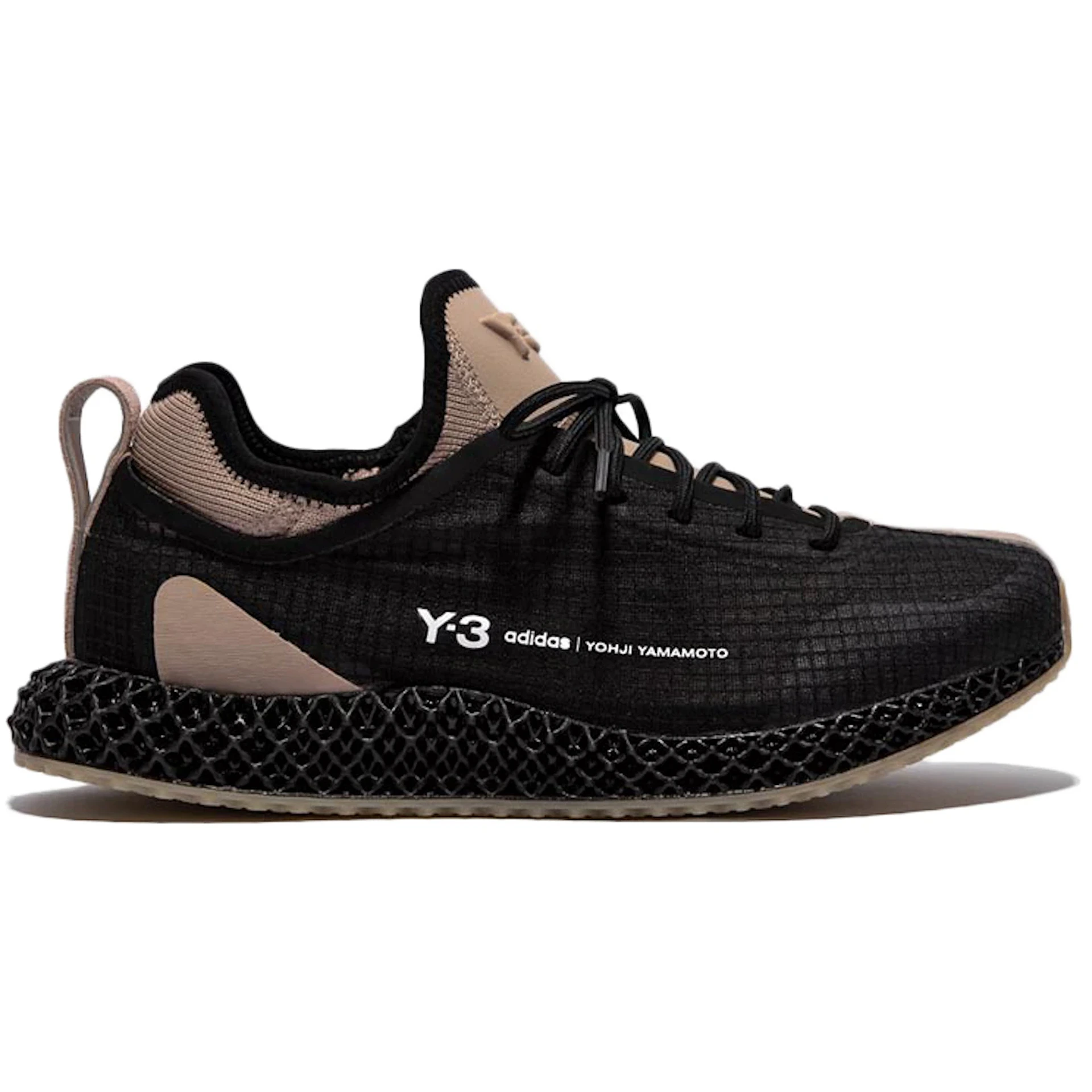 adidas Y-3 Runner 4D IO Black Trace Khaki 1 adidas Y 3 Runner 4D IO Black Trace Khaki