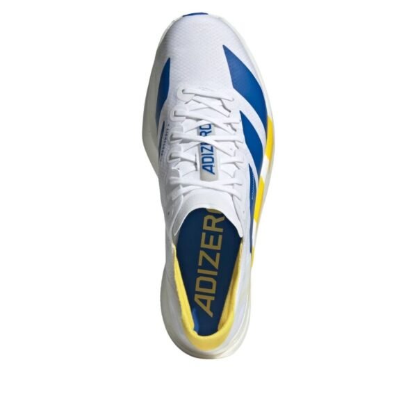 adidas Adizero Adios Pro 4 Cloud White Blue Yellow