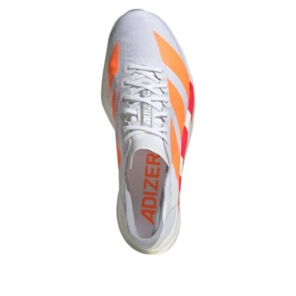 adidas Adizero Adios Pro 4 White Lucid Orange Red