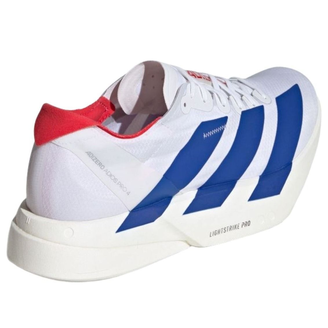 adidas Adizero Adios Pro 4 White Royal Blue Ruby 7 adidas Adizero Adios Pro 4 White Royal Blue Ruby