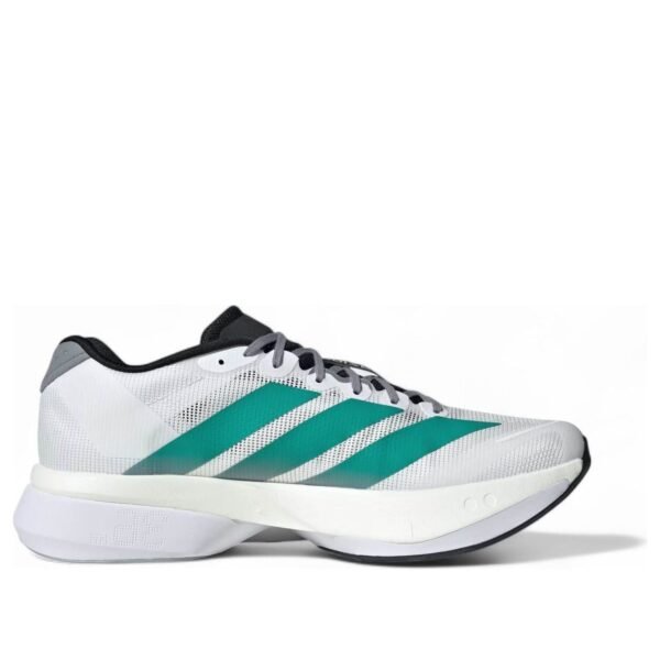 adidas Adizero Boston 13 White Pure Teal