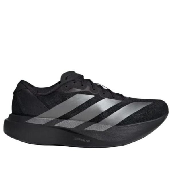 adidas Adizero Evo SL Core Black Iron Metallic (Womens)