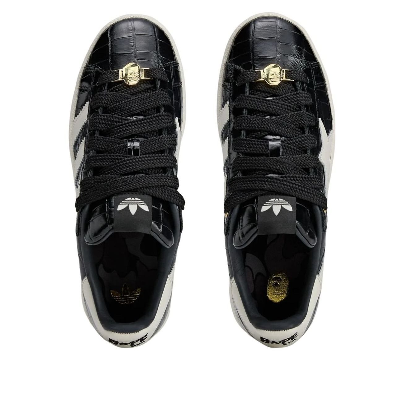 adidas Campus 00s Bape World Cup Pack Black White 7 adidas Campus 00s Bape World Cup Pack Black White