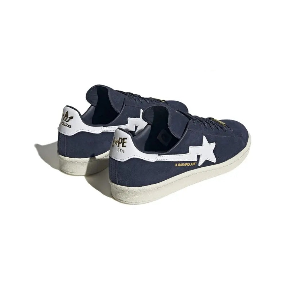 adidas Campus 80s Bape Collegiate Navy 6 adidas Campus 80s Bape Collegiate Navy