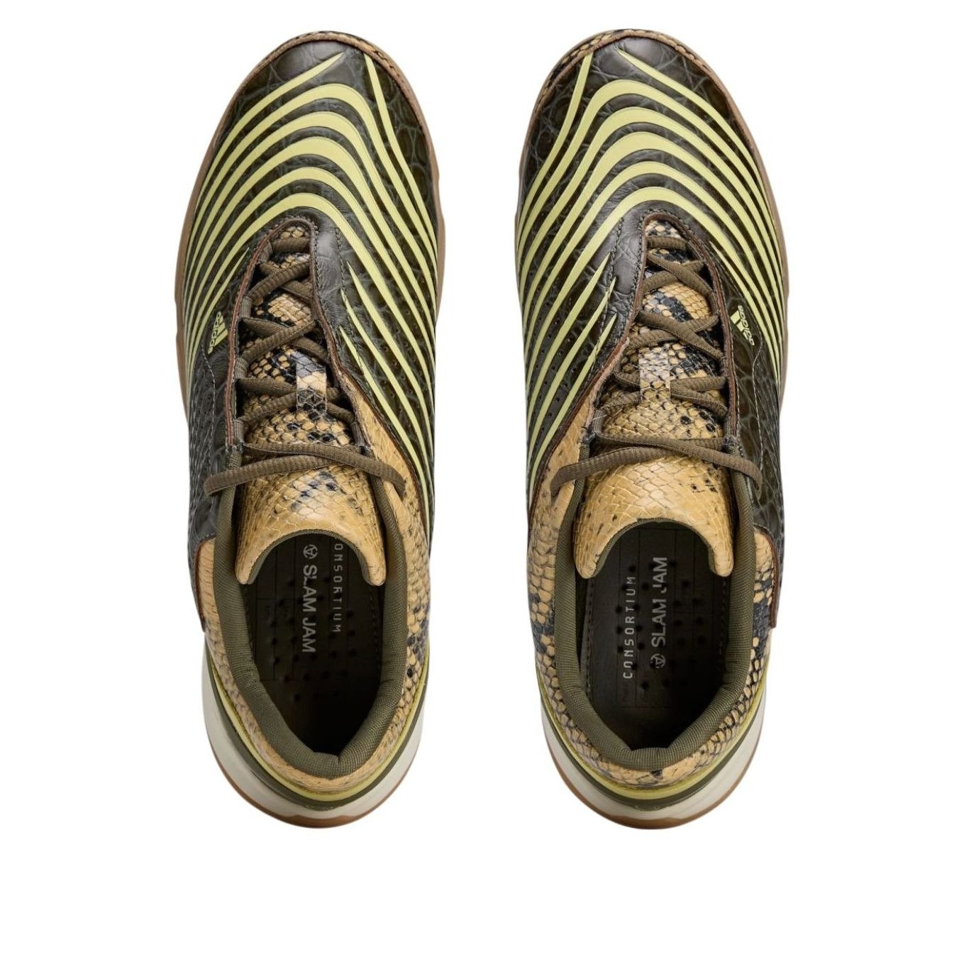 adidas F50.7 Sala C5 Slam Jam Powder Yellow Croc Gum 6 adidas F50.7 Sala C5 Slam Jam Powder Yellow Croc Gum