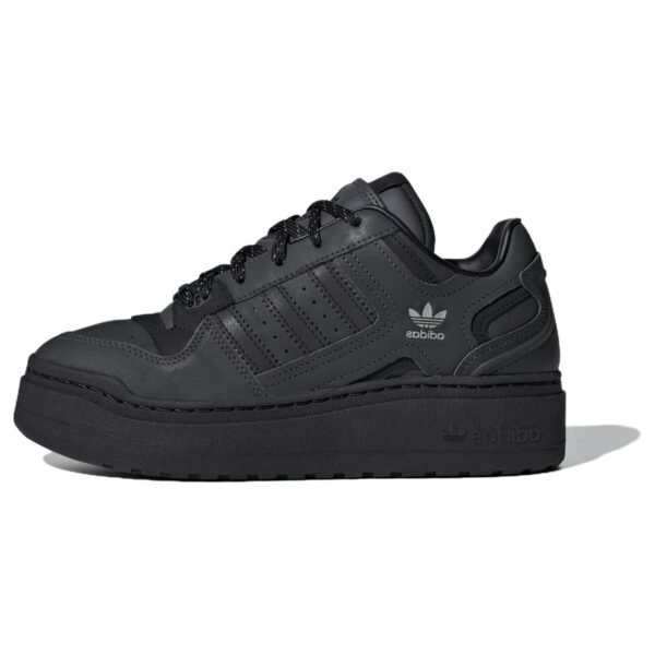 adidas Forum XLG Carbon Core Black Matte Silver (Womens)