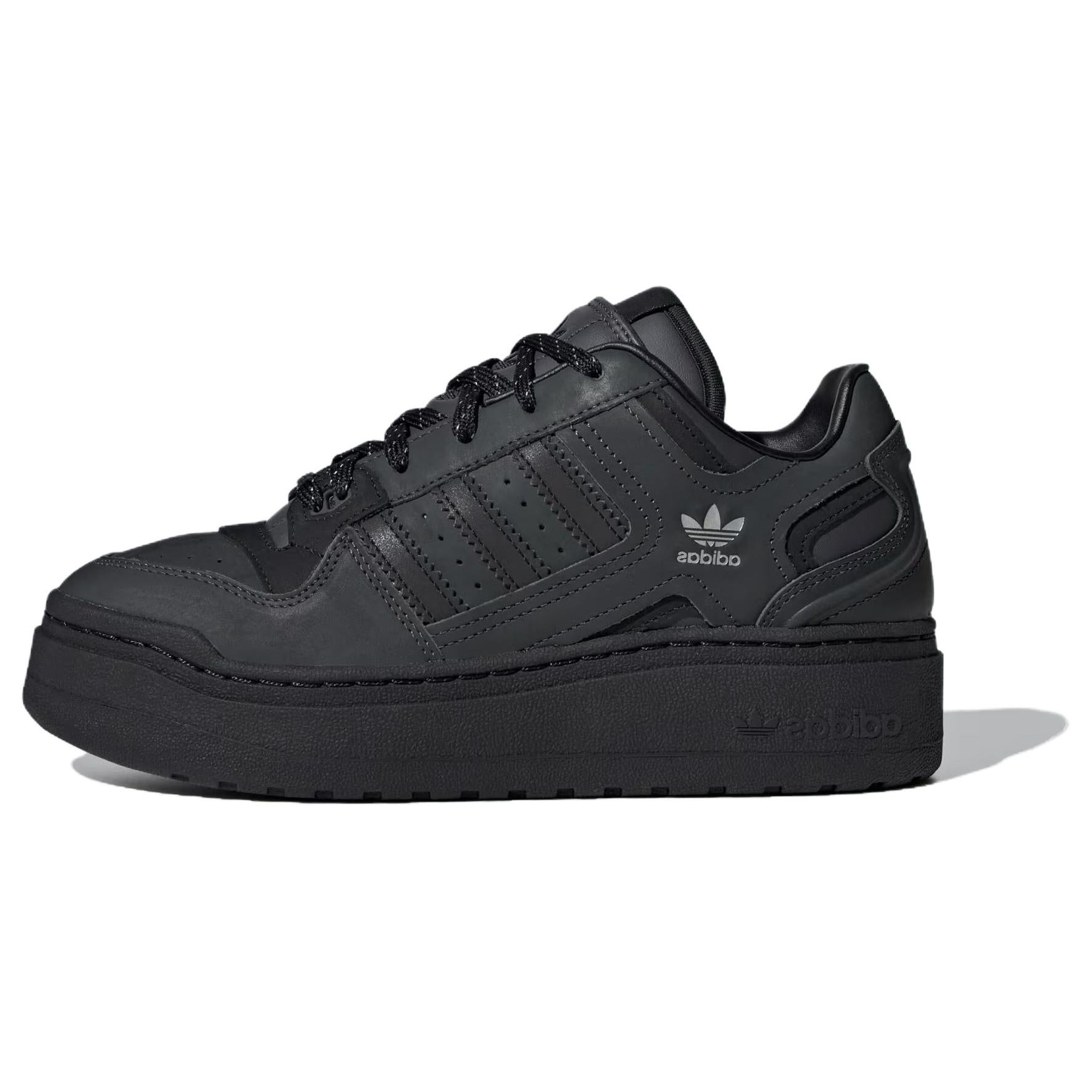 adidas Forum XLG Carbon Core Black Matte Silver (Womens) 4 adidas Forum XLG Carbon Core Black Matte Silver (Womens)