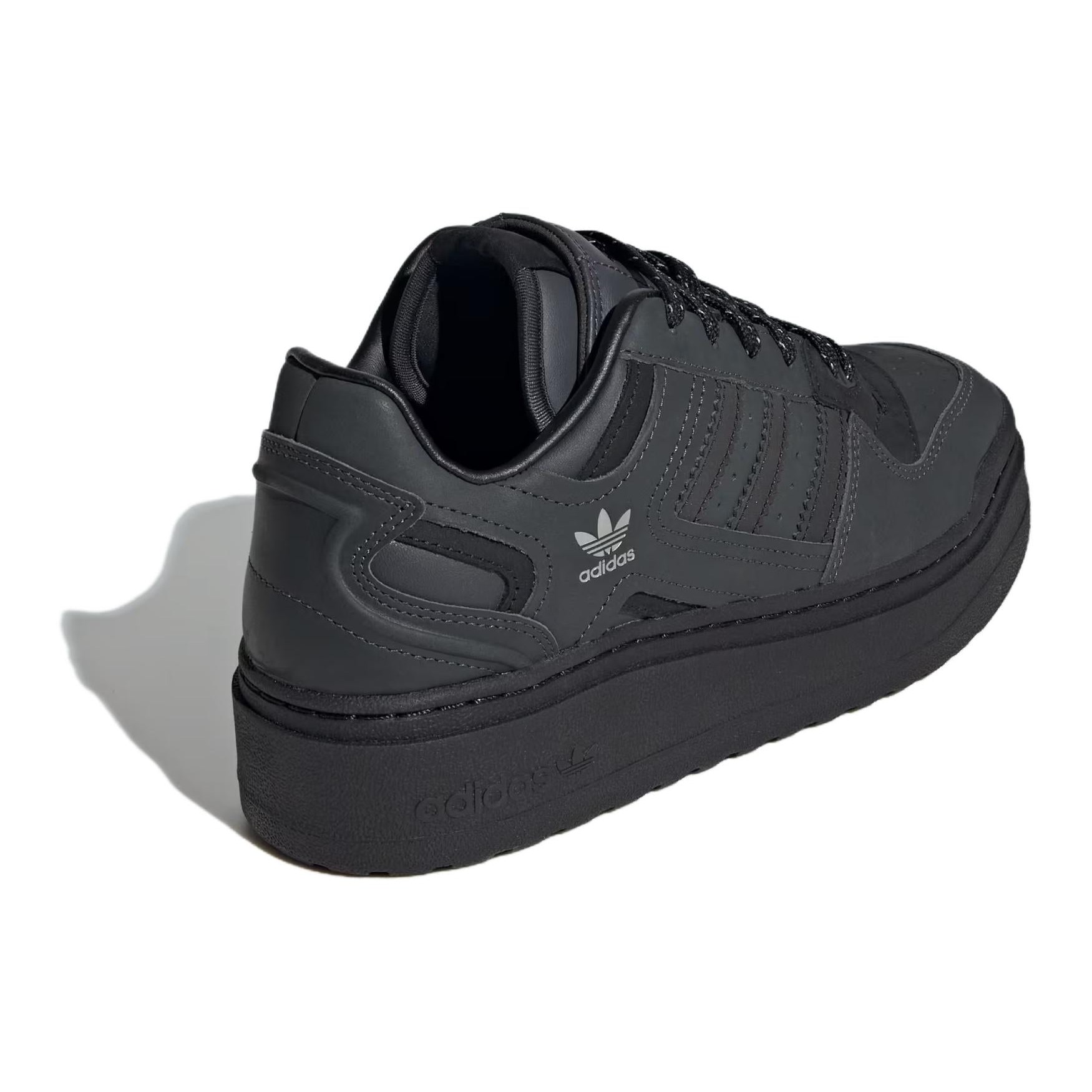 adidas Forum XLG Carbon Core Black Matte Silver (Womens) 8 adidas Forum XLG Carbon Core Black Matte Silver (Womens)