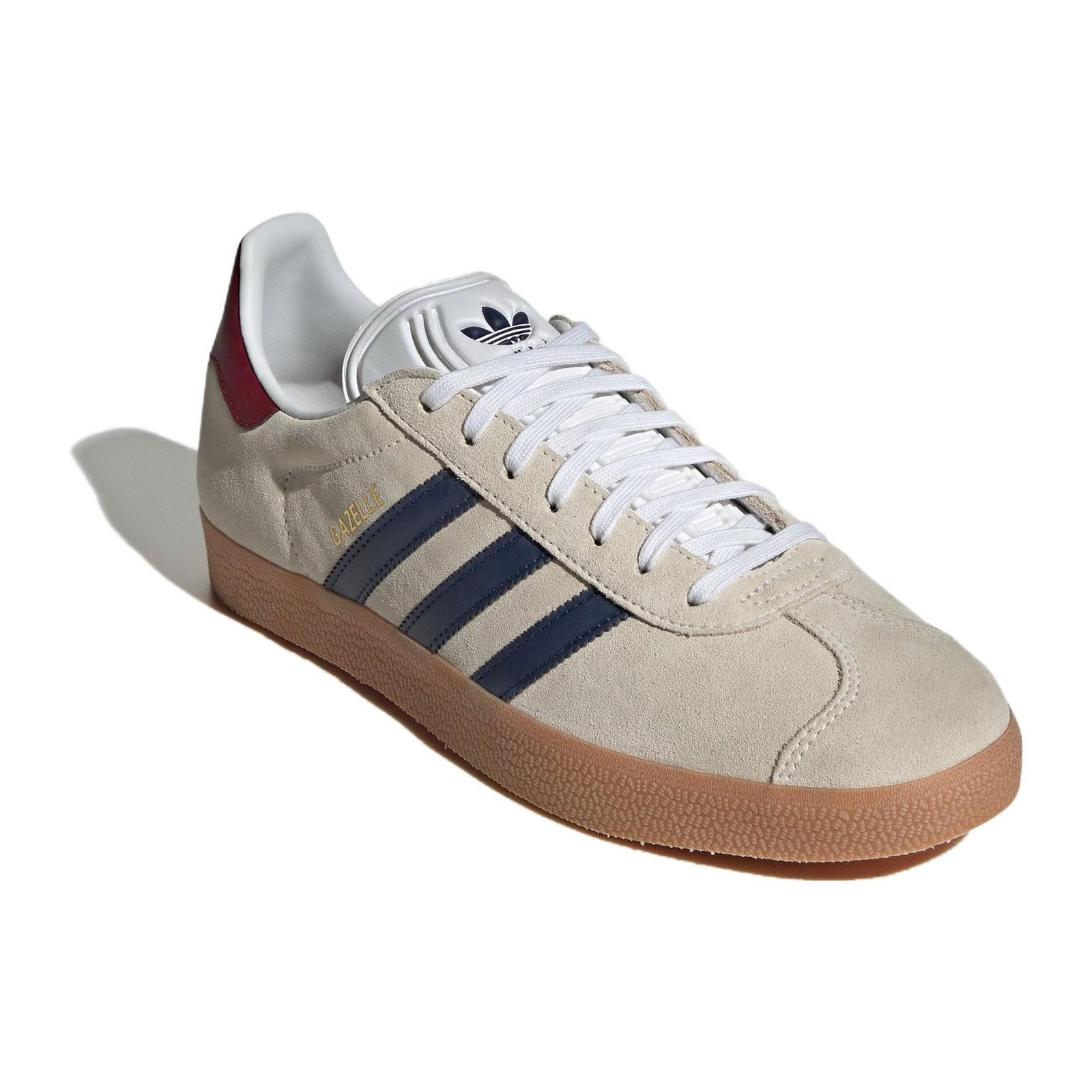 adidas Gazelle Beige Dark Blue Collegiate Burgundy 5 adidas Gazelle Beige Dark Blue Collegiate Burgundy