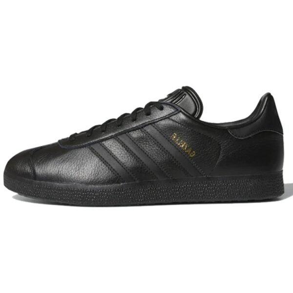 adidas Gazelle Black/Black-Gold Metallic