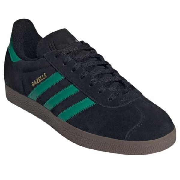adidas Gazelle Black Court Green