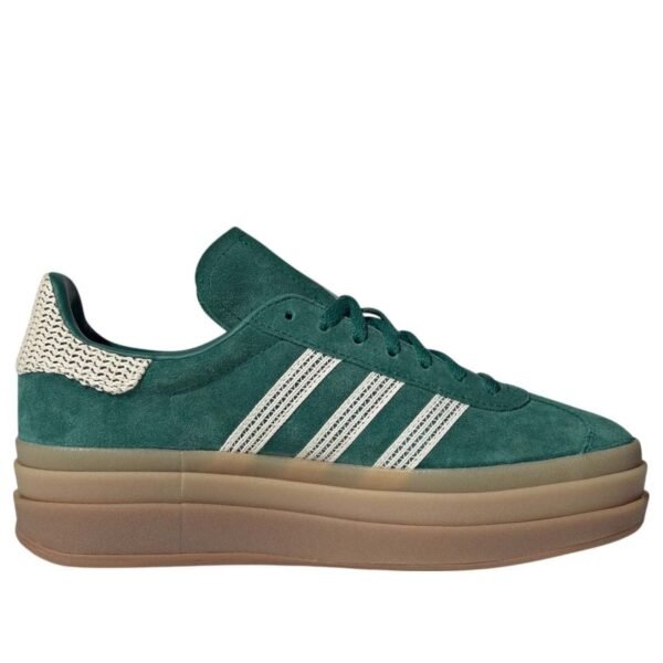 adidas Gazelle Bold Collegiate Green White Gold (Women’s)