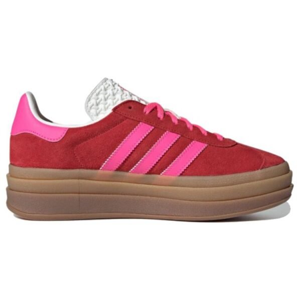 adidas Gazelle Bold Collegiate Red Lucid Pink (Women’s)