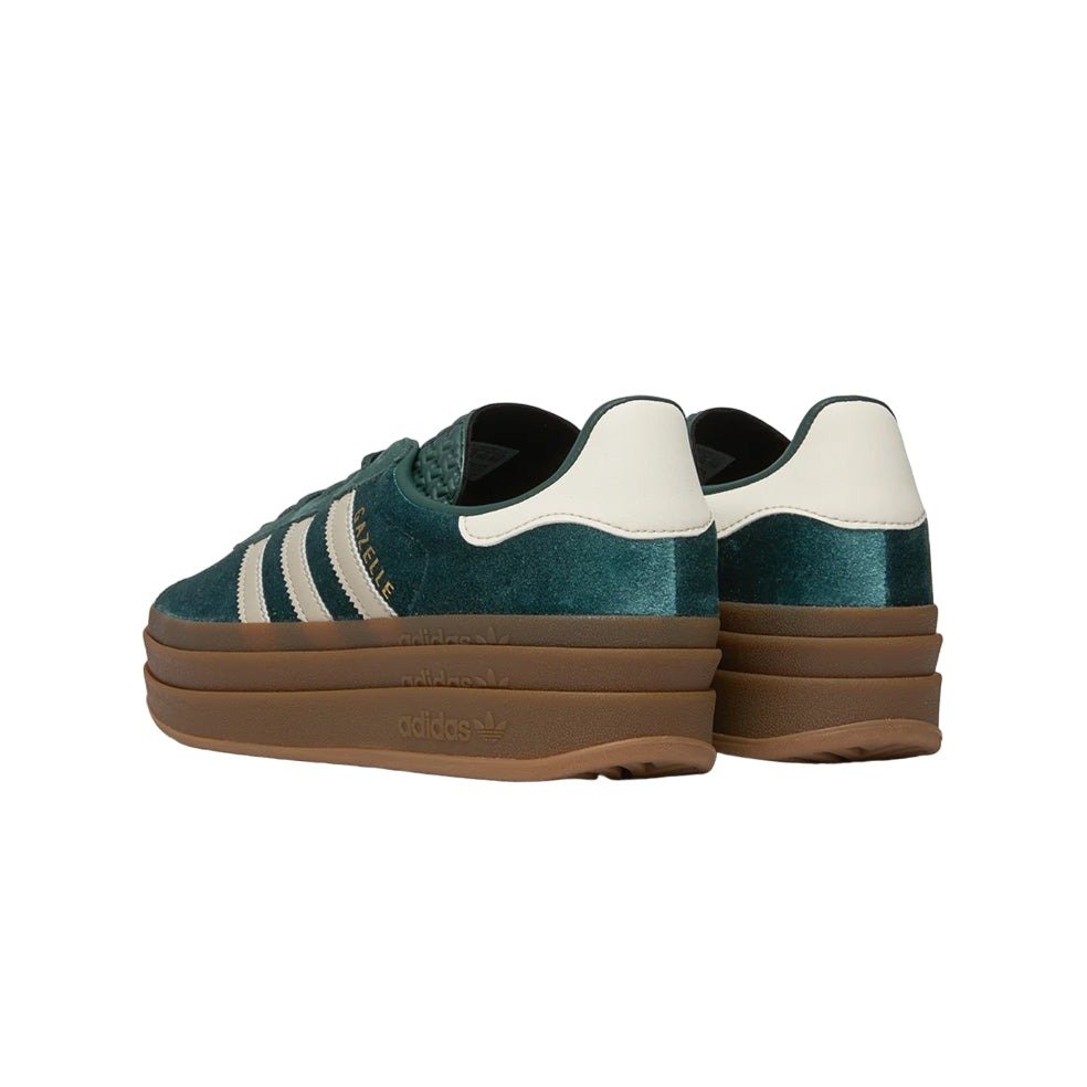adidas Gazelle Bold Mineral Green Velvet (Women's) 5 adidas Gazelle Bold Mineral Green Velvet (Women's)