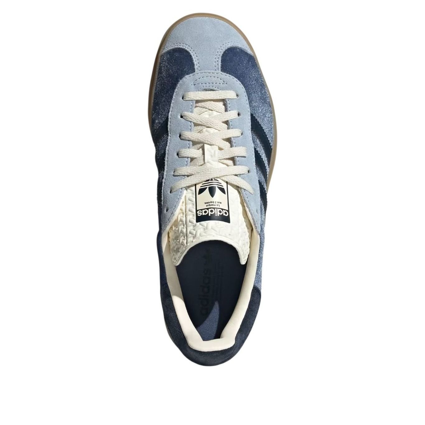 adidas Gazelle Bold Preloved Ink Velvet (Women's) 5 adidas Gazelle Bold Preloved Ink Velvet (Women's)