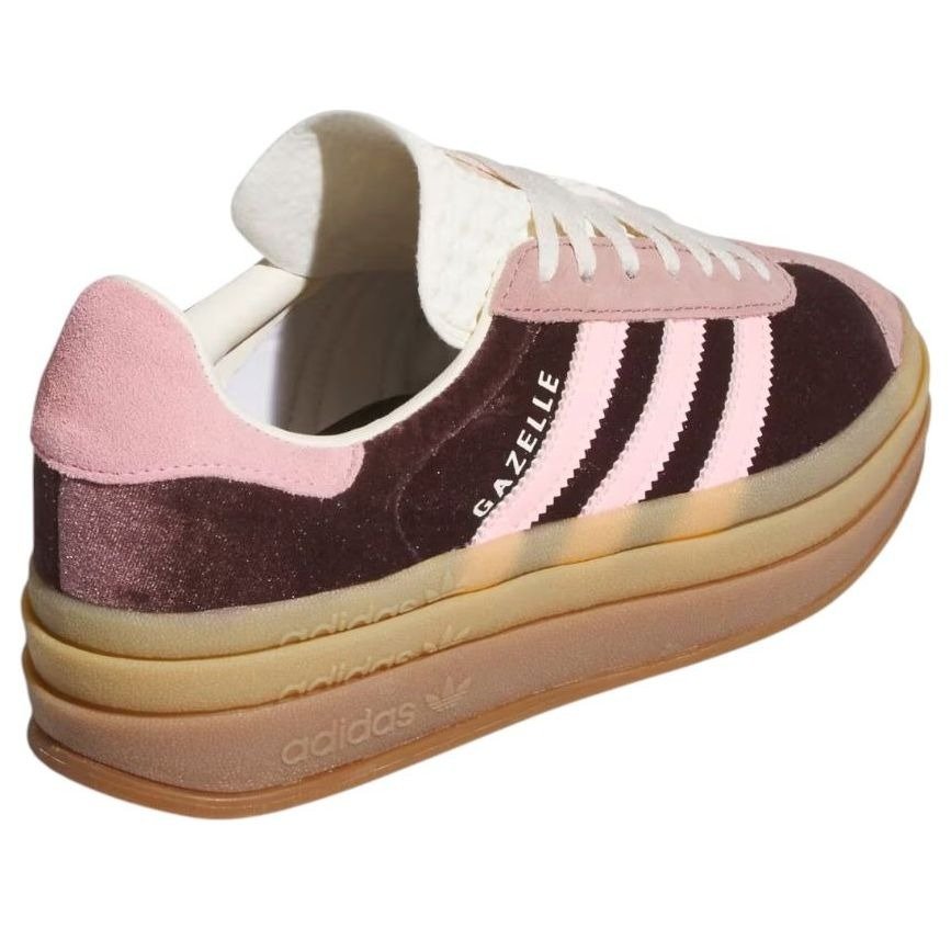 adidas Gazelle Bold Shadow Brown Warm Clay Glow Pink (Women's) 8 adidas Gazelle Bold Shadow Brown Warm Clay Glow Pink (Women's)