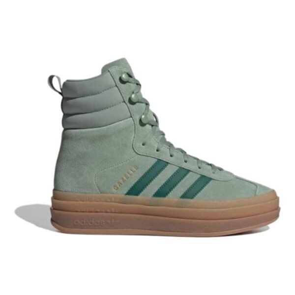 adidas Gazelle High Silver Green (Women’s)