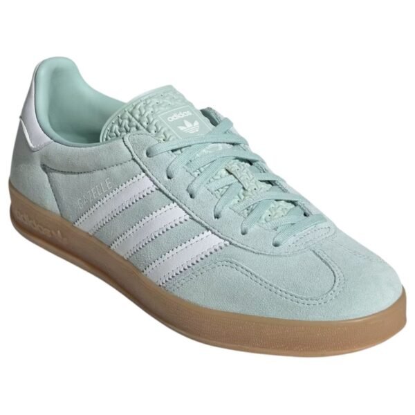 adidas Gazelle Indoor Ash Green White (Womens)