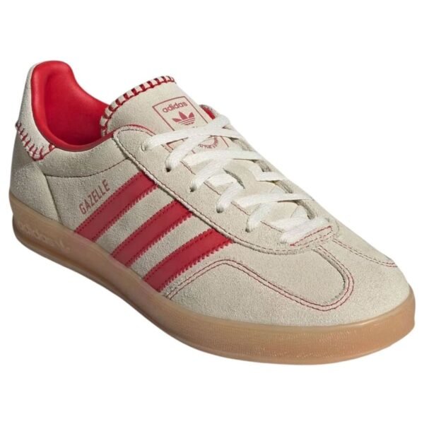 adidas Gazelle Indoor Beige Better Scarlet (Womens)