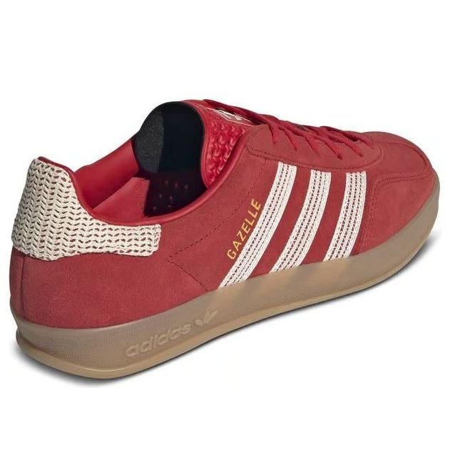 adidas Gazelle Indoor Better Scarlet Wonder White Gum (Women's) 5 adidas Gazelle Indoor Better Scarlet Wonder White Gum (Women's)