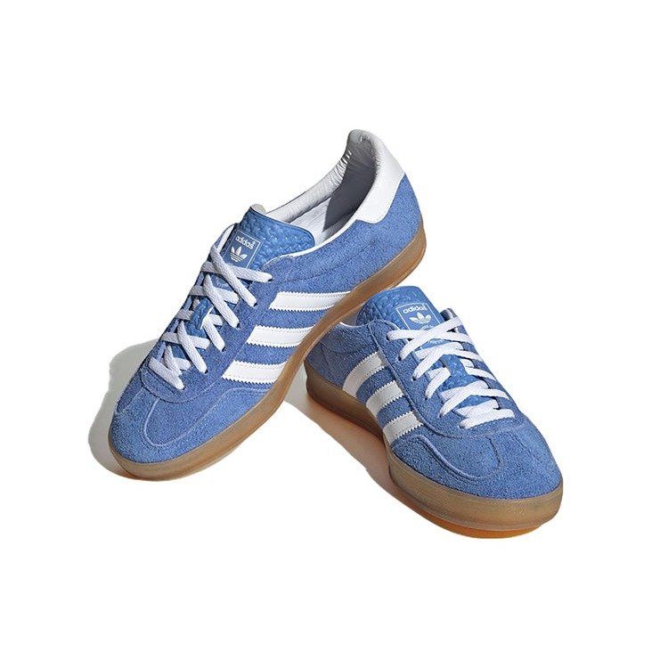 adidas Gazelle Indoor Blue Fusion Gum (Women's) 5 adidas Gazelle Indoor Blue Fusion Gum (Women's)