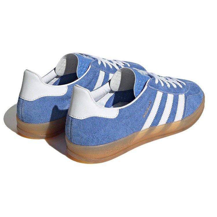 adidas Gazelle Indoor Blue Fusion Gum (Women's) 6 adidas Gazelle Indoor Blue Fusion Gum (Women's)