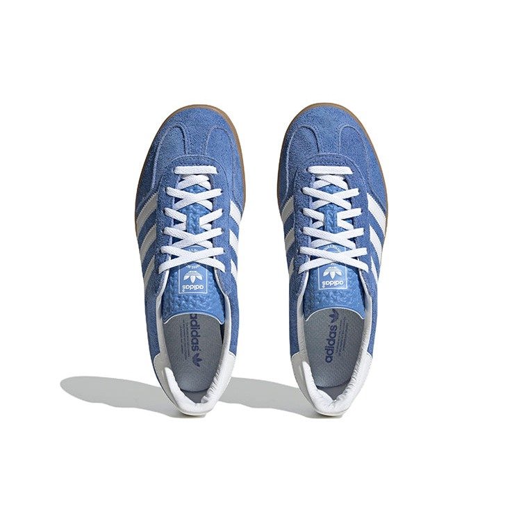 adidas Gazelle Indoor Blue Fusion Gum (Women's) 7 adidas Gazelle Indoor Blue Fusion Gum (Women's)