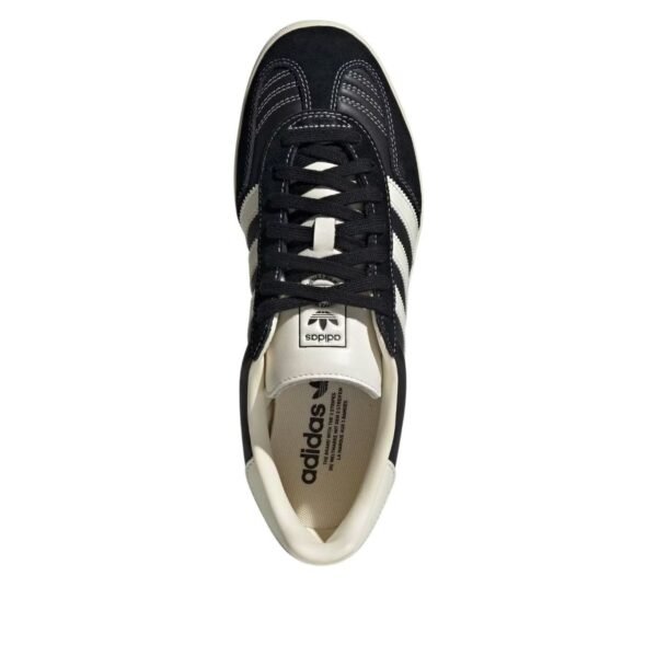 adidas Gazelle Indoor Core Black Cream White Gold Metallic