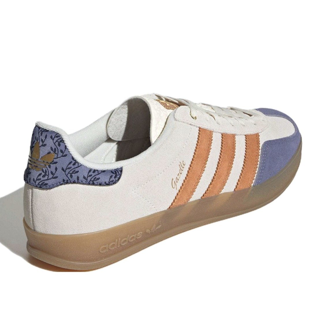 adidas Gazelle Indoor Cream White Blue Orange 5 adidas Gazelle Indoor Cream White Blue Orange