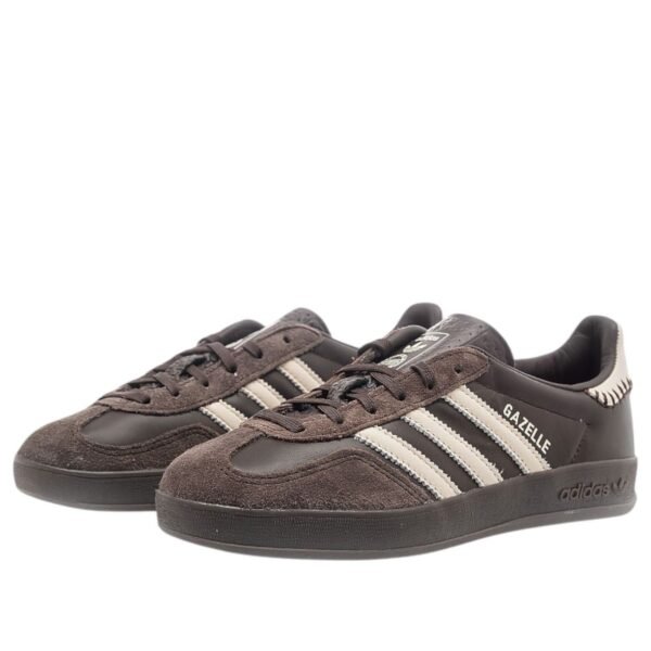 adidas Gazelle Indoor Dark Brown Wonder White