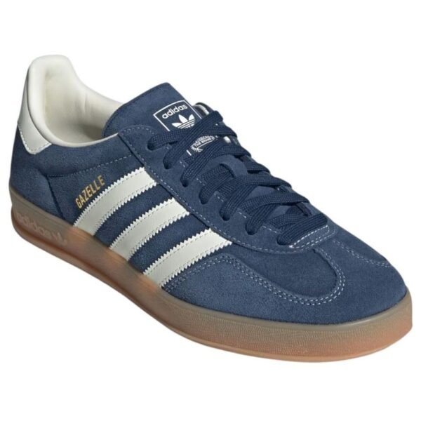 adidas Gazelle Indoor Night Indigo Off White Gold Metallic