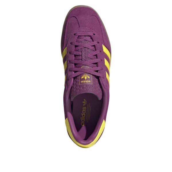 adidas Gazelle Indoor Rich Mauve Bright Yellow (Womens)