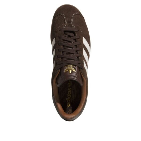 adidas Gazelle Spikeless Golf Dark Brown Chalk White