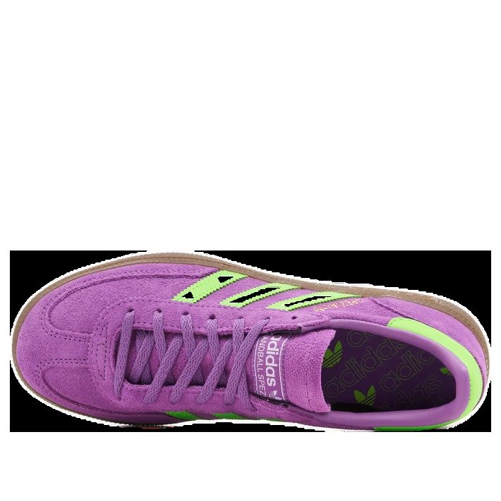 adidas Handball Spezial Elastic Active Purple Solar Green (Women's) 5 adidas Handball Spezial Elastic Active Purple Solar Green (Women's)