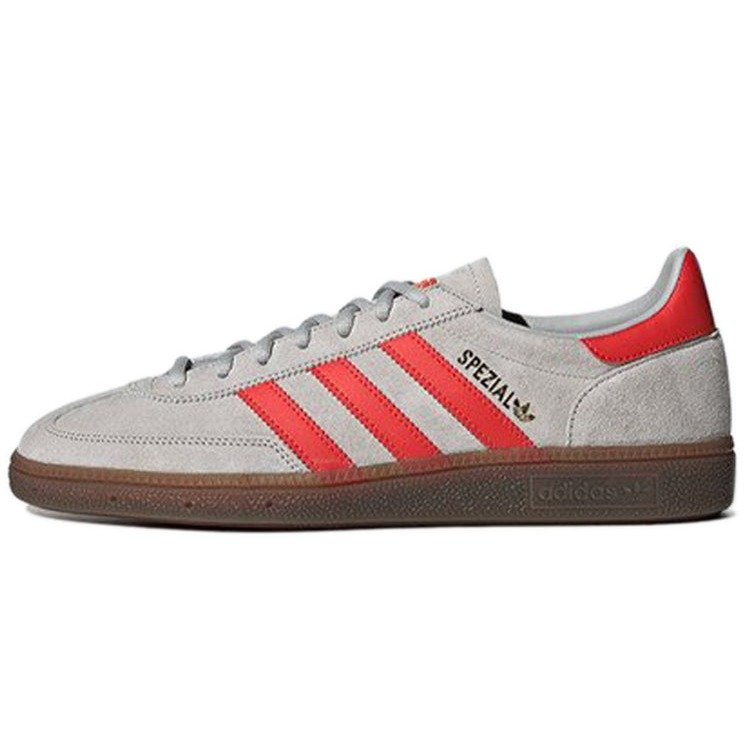 adidas Handball Spezial Grey Hi-Res Red 4 adidas Handball Spezial Grey Hi-Res Red