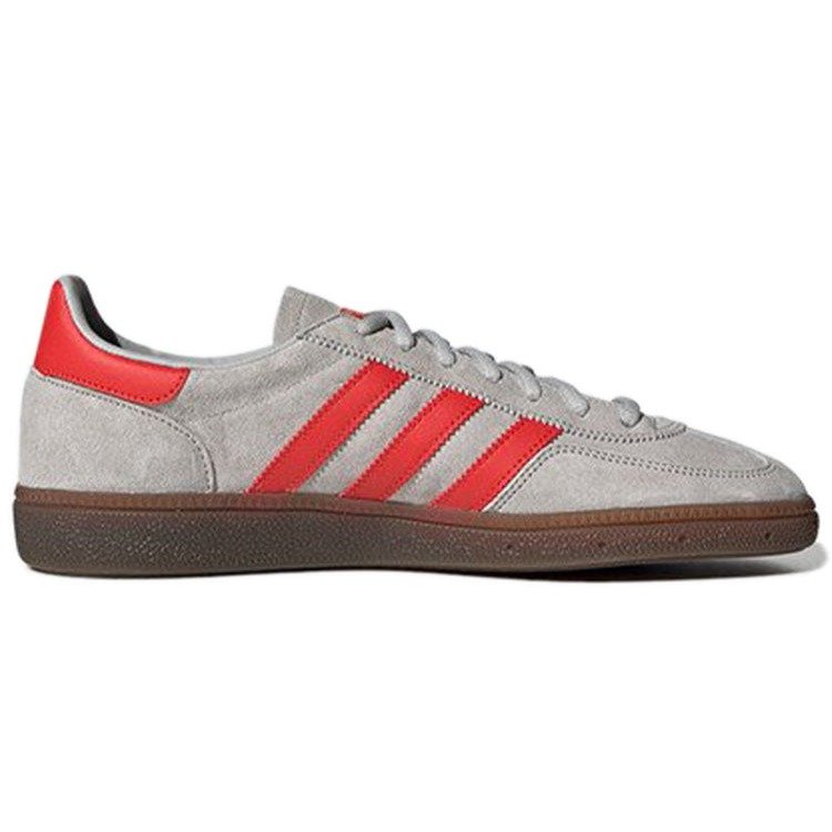adidas Handball Spezial Grey Hi-Res Red 5 adidas Handball Spezial Grey Hi-Res Red