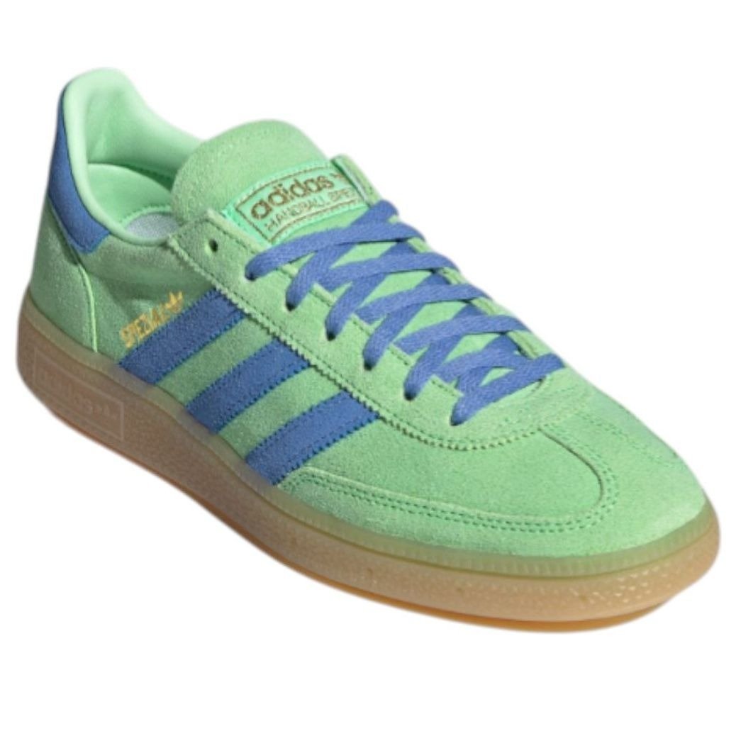 adidas Handball Spezial Lime Burst Blue Fusion Gum (Womens) 4 adidas Handball Spezial Lime Burst Blue Fusion Gum (Womens)
